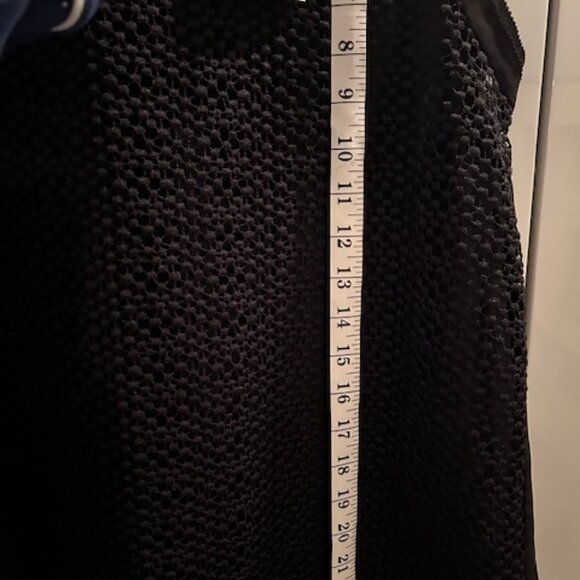 Banana Republic XS Black Open Weave front Cover-up - Picture 7 of 7